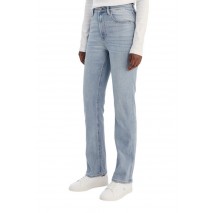 CALVIN KLEIN JEANS EU HIGH RISE STRAIGHT BLUE RAIN ΠΑΝΤΕΛΟΝΙ ΓΥΝΑΙΚΕΙΟ LIGHT DENIM