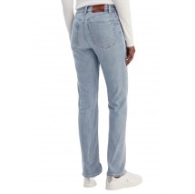 CALVIN KLEIN JEANS EU HIGH RISE STRAIGHT BLUE RAIN ΠΑΝΤΕΛΟΝΙ ΓΥΝΑΙΚΕΙΟ LIGHT DENIM