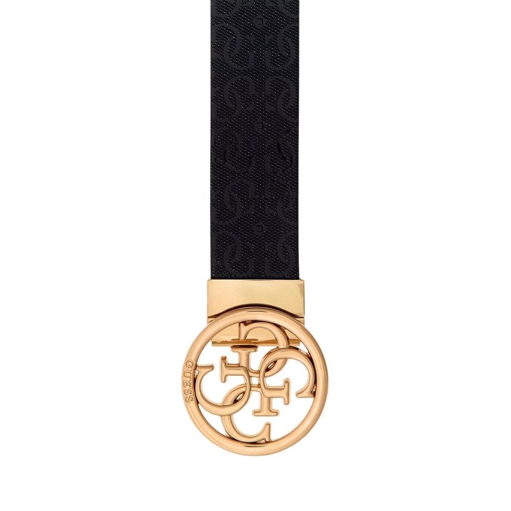 GUESS STACEY ADJ&REV BELT H35 ΖΩΝΗ ΓΥΝΑΙΚΕΙΑ BLACK