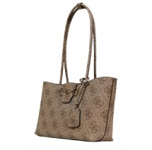 GUESS JANIE LOGO GIRLFRIEND CARRYALL ΤΣΑΝΤΑ ΓΥΝΑΙΚΕΙΑ LATTE