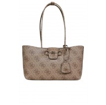 GUESS JANIE LOGO GIRLFRIEND CARRYALL ΤΣΑΝΤΑ ΓΥΝΑΙΚΕΙΑ LATTE