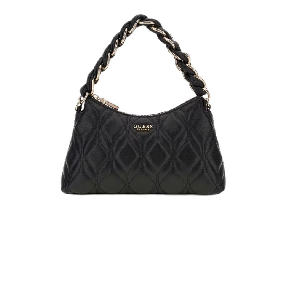 GUESS MAXINE MINI SHOULDER BAG ΤΣΑΝΤΑ ΓΥΝΑΙΚΕΙΑ BLACK