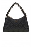 GUESS MAXINE MINI SHOULDER BAG ΤΣΑΝΤΑ ΓΥΝΑΙΚΕΙΑ BLACK