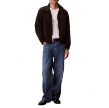 CALVIN KLEIN LS NYLON STAND COLLAR WINDBREAKER ΜΠΟΥΦΑΝ ΑΝΔΡΙΚΟ BLACK