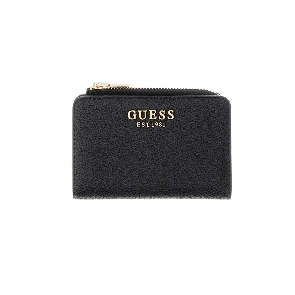 GUESS LAUREL II SLG MED ZIP AROUND ΠΟΡΤΟΦΟΛΙ ΓΥΝΑΙΚΕΙΟ BLACK