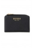 GUESS LAUREL II SLG MED ZIP AROUND ΠΟΡΤΟΦΟΛΙ ΓΥΝΑΙΚΕΙΟ BLACK