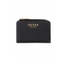 GUESS LAUREL II SLG MED ZIP AROUND ΠΟΡΤΟΦΟΛΙ ΓΥΝΑΙΚΕΙΟ BLACK