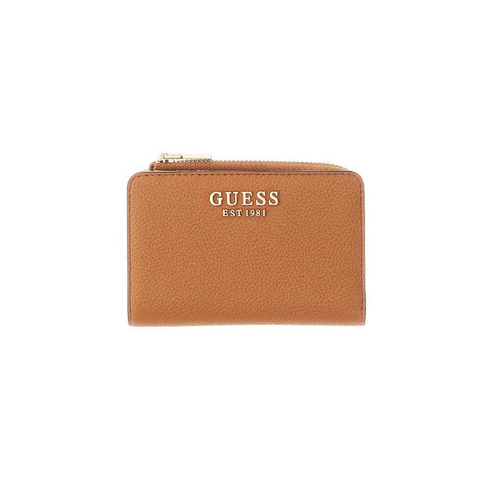 GUESS LAUREL II SLG MED ZIP AROUND ΠΟΡΤΟΦΟΛΙ ΓΥΝΑΙΚΕΙΟ COGNAC