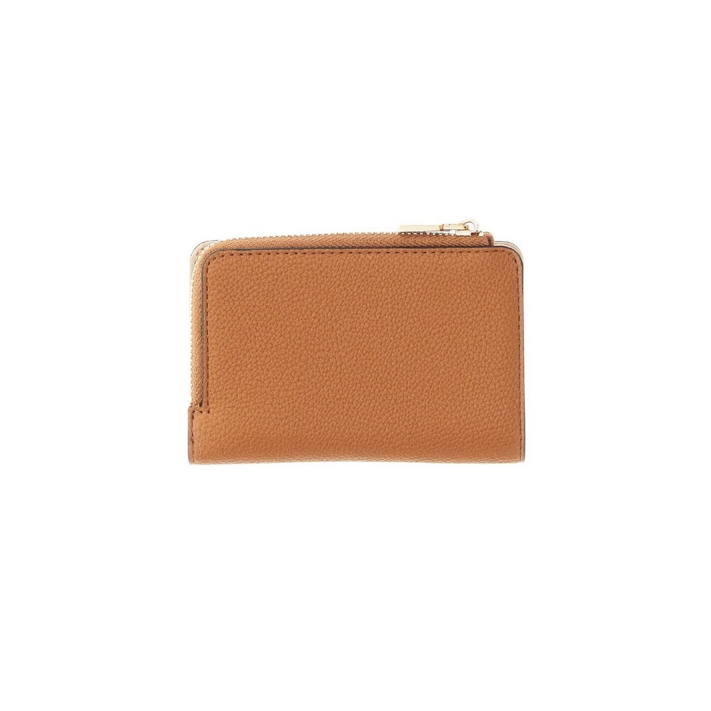 GUESS LAUREL II SLG MED ZIP AROUND ΠΟΡΤΟΦΟΛΙ ΓΥΝΑΙΚΕΙΟ COGNAC