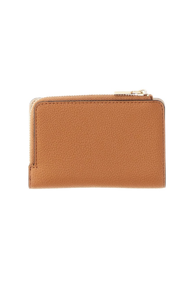 GUESS LAUREL II SLG MED ZIP AROUND ΠΟΡΤΟΦΟΛΙ ΓΥΝΑΙΚΕΙΟ COGNAC