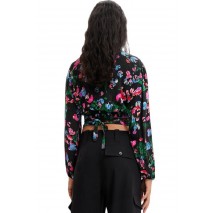 ΜΠΛΟΥΖΑ BLUS_GARDEN ΓΥΝΑΙΚΕΙΑ DESIGUAL BLACK