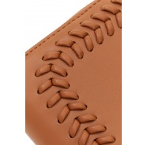 GUESS TATUM SLG LARGE ZIP AROUND ΠΟΡΤΟΦΟΛΙ ΓΥΝΑΙΚΕΙΟ CARAMEL