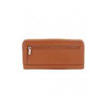 GUESS TATUM SLG LARGE ZIP AROUND ΠΟΡΤΟΦΟΛΙ ΓΥΝΑΙΚΕΙΟ CARAMEL