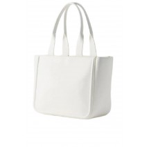 CALVIN KLEIN RAISED MEDIUM TOTE ΤΣΑΝΤΑ ΓΥΝΑΙΚΕΙΑ WHITE