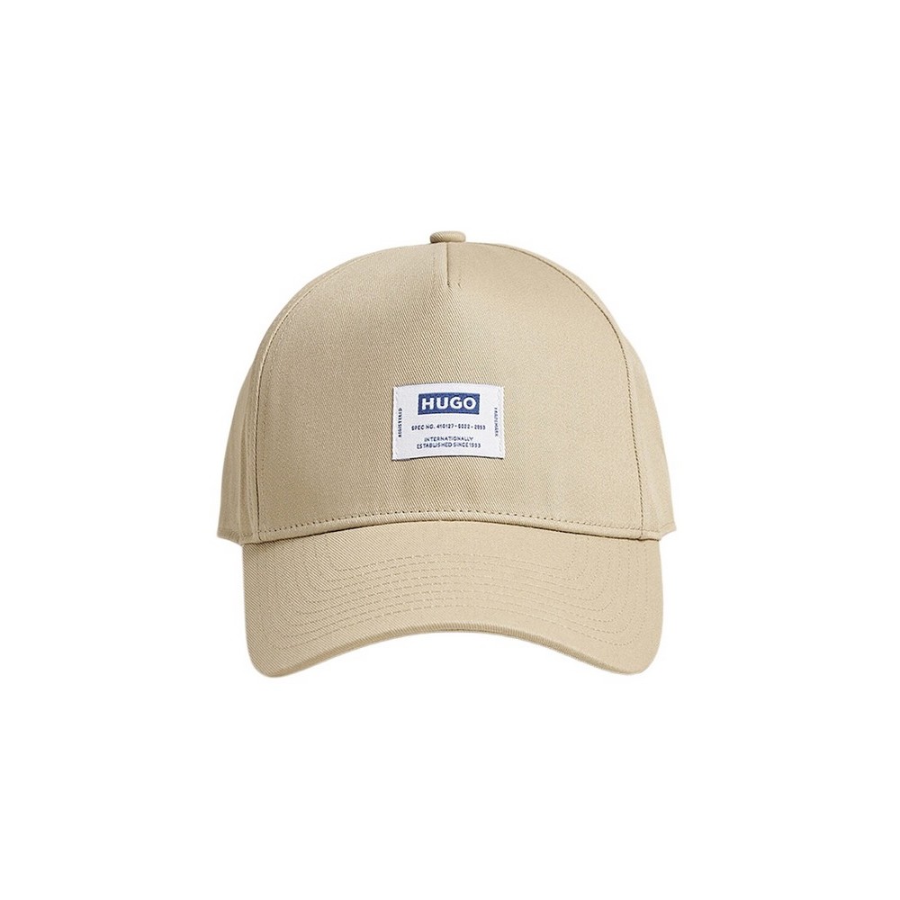 HUGO BOSS WOVEN CAP MERK ΚΑΠΕΛΟ ΑΝΔΡΙΚΟ BEIGE