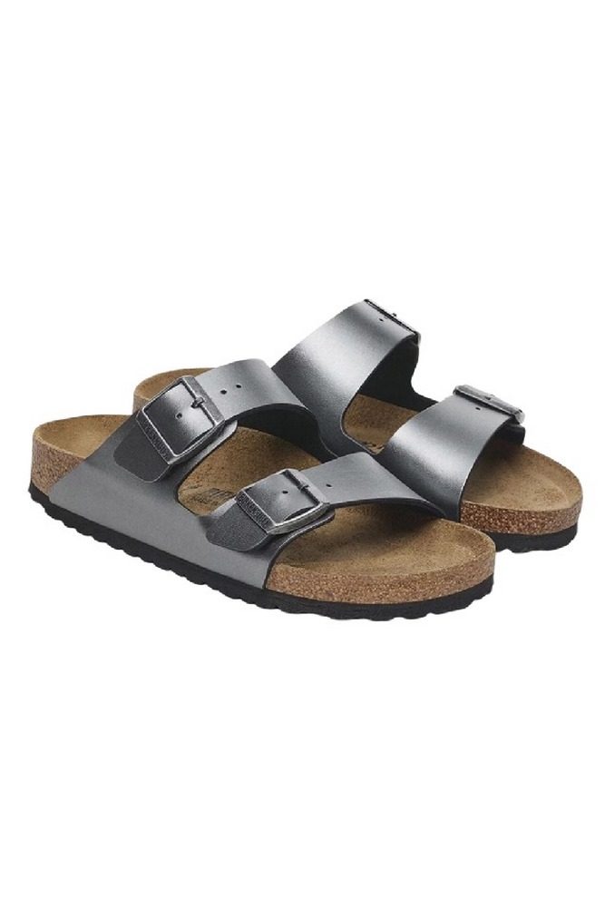 BIRKENSTOCK SYNTHETICS ARIZONA BF NARROW SEASONAL ΠΑΝΤΟΦΛΑ ΓΥΝΑΙΚΕΙΑ BLACK METALLIC