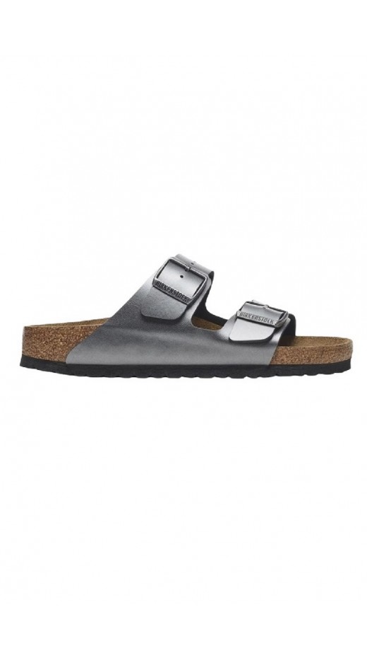 BIRKENSTOCK SYNTHETICS ARIZONA BF NARROW SEASONAL ΠΑΝΤΟΦΛΑ ΓΥΝΑΙΚΕΙΑ BLACK METALLIC