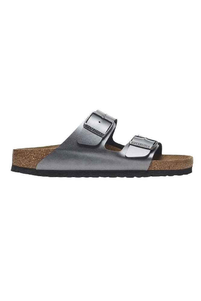 BIRKENSTOCK SYNTHETICS ARIZONA BF NARROW SEASONAL ΠΑΝΤΟΦΛΑ ΓΥΝΑΙΚΕΙΑ BLACK METALLIC