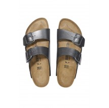 BIRKENSTOCK SYNTHETICS ARIZONA BF NARROW SEASONAL ΠΑΝΤΟΦΛΑ ΓΥΝΑΙΚΕΙΑ BLACK METALLIC