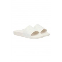 HUGO BOSS TIMEIN SLID MNG SANDALS ΠΑΝΤΟΦΛΑ ΓΥΝΑΙΚΕΙΑ WHITE