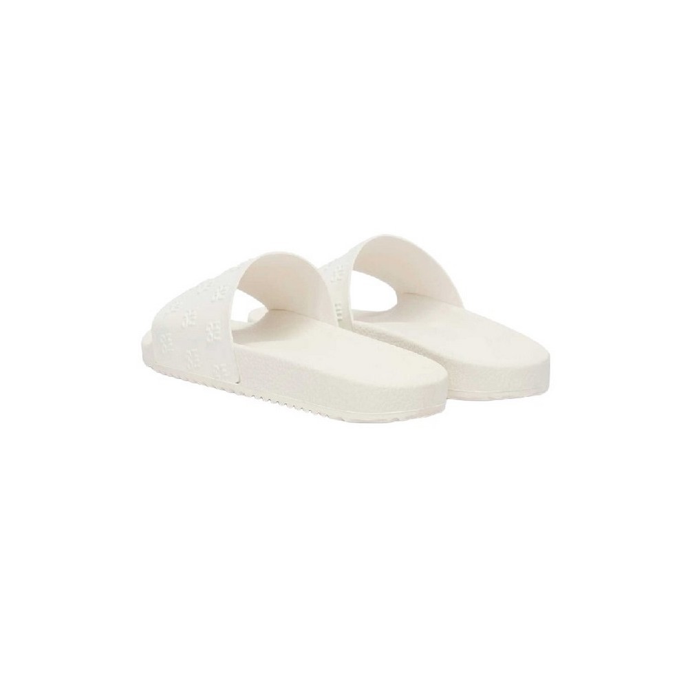 HUGO BOSS TIMEIN SLID MNG SANDALS ΠΑΝΤΟΦΛΑ ΓΥΝΑΙΚΕΙΑ WHITE