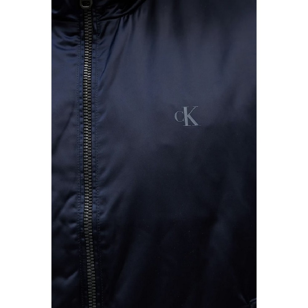 CALVIN KLEIN JEANS LS PADDED HARRINGTON JACKET ΜΠΟΥΦΑΝ ΑΝΔΡΙΚΟ NAVY