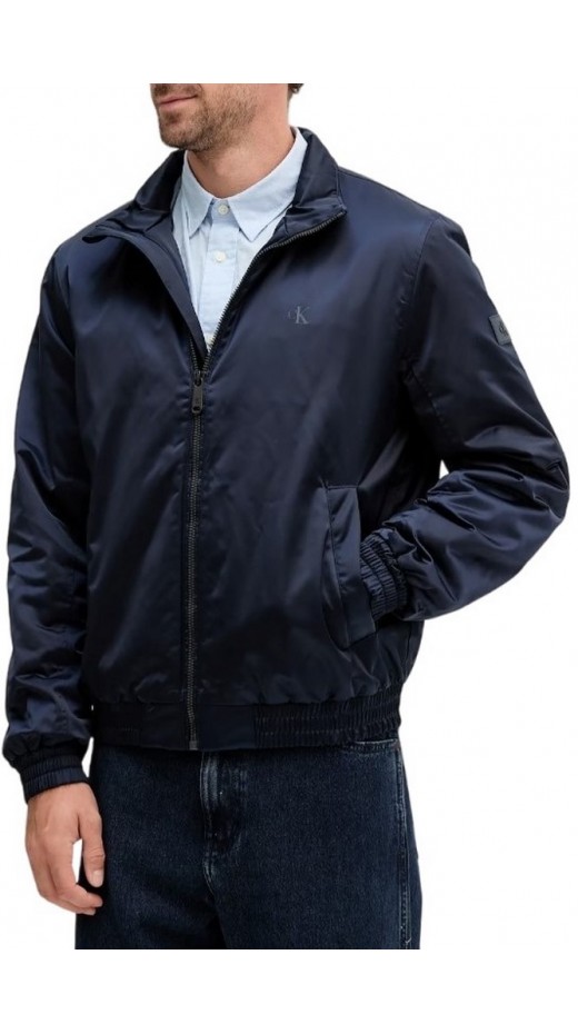 CALVIN KLEIN JEANS LS PADDED HARRINGTON JACKET ΜΠΟΥΦΑΝ ΑΝΔΡΙΚΟ NAVY
