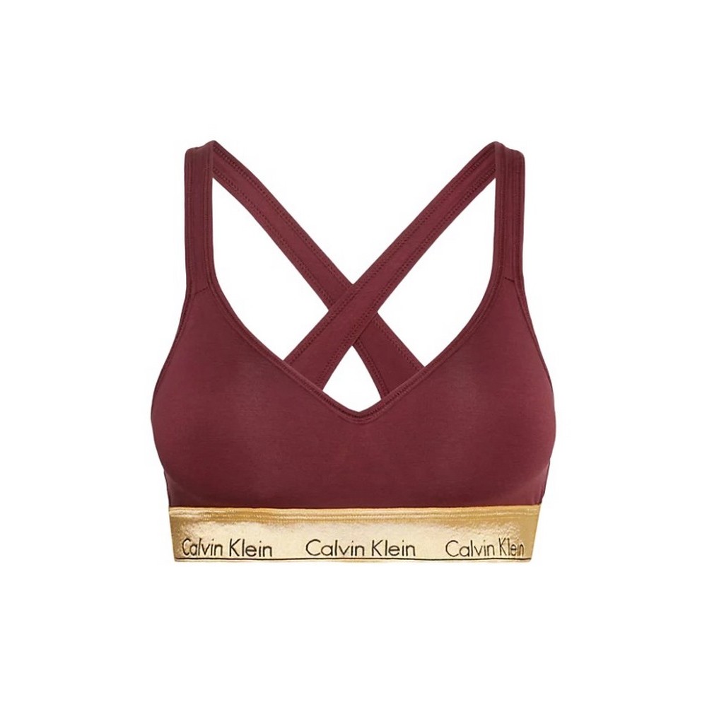 CALVIN KLEIN JEANS BRALETTE LIFT ΕΣΩΡΟΥΧΟ ΓΥΝΑΙΚΕΙΟ AUBERGINE