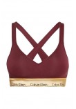 CALVIN KLEIN JEANS BRALETTE LIFT ΕΣΩΡΟΥΧΟ ΓΥΝΑΙΚΕΙΟ AUBERGINE