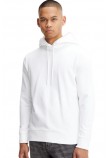 CALVIN KLEIN JEANS DISRUPTED LACQUER LOGO HOODIE ΜΠΛΟΥΖΑ ΦΟΥΤΕΡ ΑΝΔΡΙΚΗ WHITE