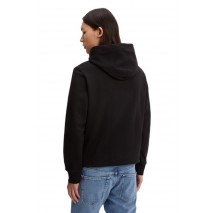 CALVIN KLEIN JEANS DISRUPTED LACQUER LOGO HOODIE ΜΠΛΟΥΖΑ ΦΟΥΤΕΡ ΑΝΔΡΙΚΗ BLACK
