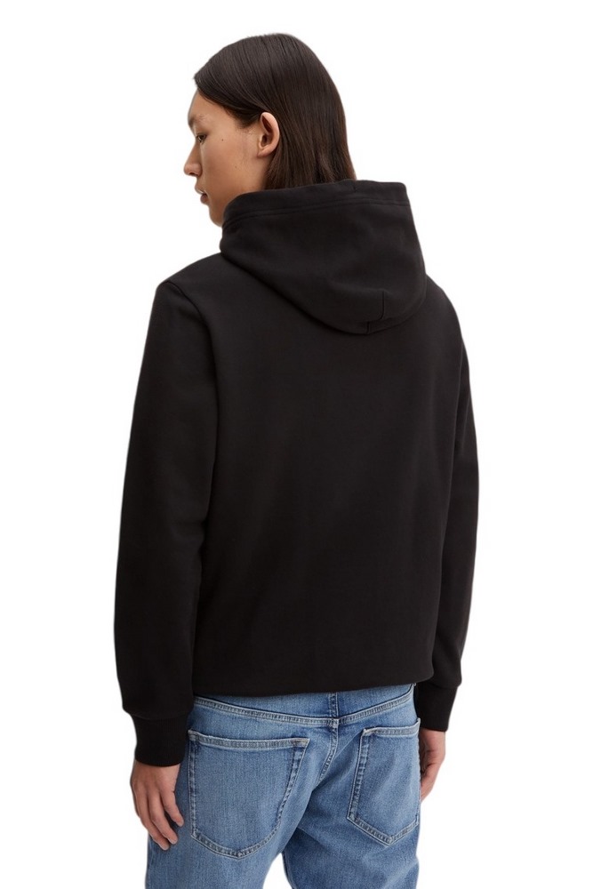 CALVIN KLEIN JEANS DISRUPTED LACQUER LOGO HOODIE ΜΠΛΟΥΖΑ ΦΟΥΤΕΡ ΑΝΔΡΙΚΗ BLACK