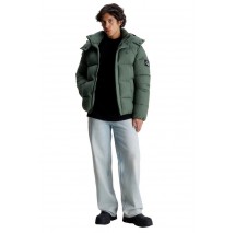 CALVIN KLEIN JEANS ESSENTIALS NON DOWN JACKET ΜΠΟΥΦΑΝ ΑΝΔΡΙΚΟ KHAKI