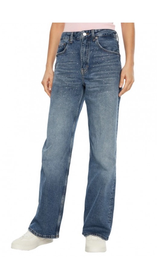 TOMMY JEANS MIA MR RLXD STR ΠΑΝΤΕΛΟΝΙ ΓΥΝΑΙΚΕΙΟ BLUΕ DENIM