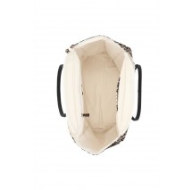 LIU JO PLENTIA AA6200T549A TOTE BAG ΤΣΑΝΤΑ ΓΥΝΑΙΚΕΙΑ LEOPARD PRINT