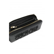 VERSAGE JEANS COUTURE RANGE H - INSTITUTIONAL LOGO, ΑΞΕΣΟΥΑΡ ΠΟΡΤΟΦΟΛΙ ΓΥΝΑΙΚΕΙΟ BLACK