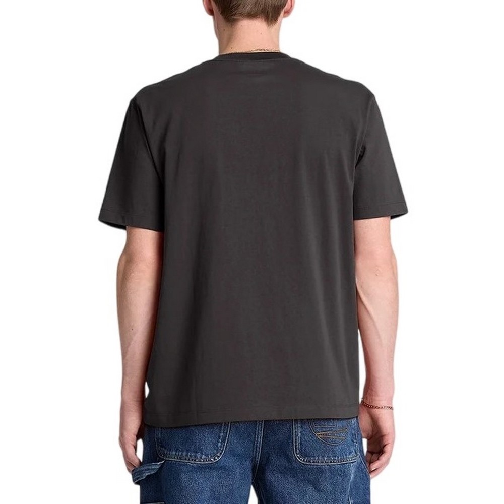 TIMBERLAND 1973 EMBROIDERED T-SHIRT ΜΠΛΟΥΖΑ ΑΝΔΡΙΚΗ WASHED BLACK