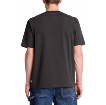 TIMBERLAND 1973 EMBROIDERED T-SHIRT ΜΠΛΟΥΖΑ ΑΝΔΡΙΚΗ WASHED BLACK