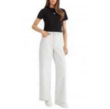 CALVIN KLEIN JEANS LOGO CROPPED T-SHIRT ΜΠΛΟΥΖΑ ΓΥΝΑΙΚΕΙΑ BLACK