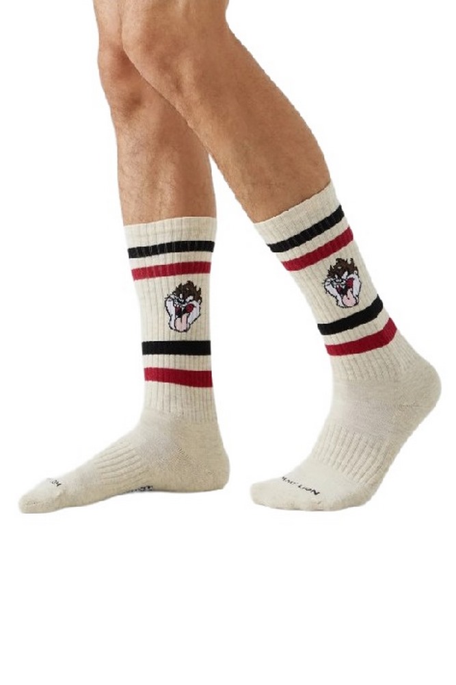 JIMMY LION ATHLETIC TAZ SOCKS UNISEX ΚΑΛΤΣΕΣ BEIGE