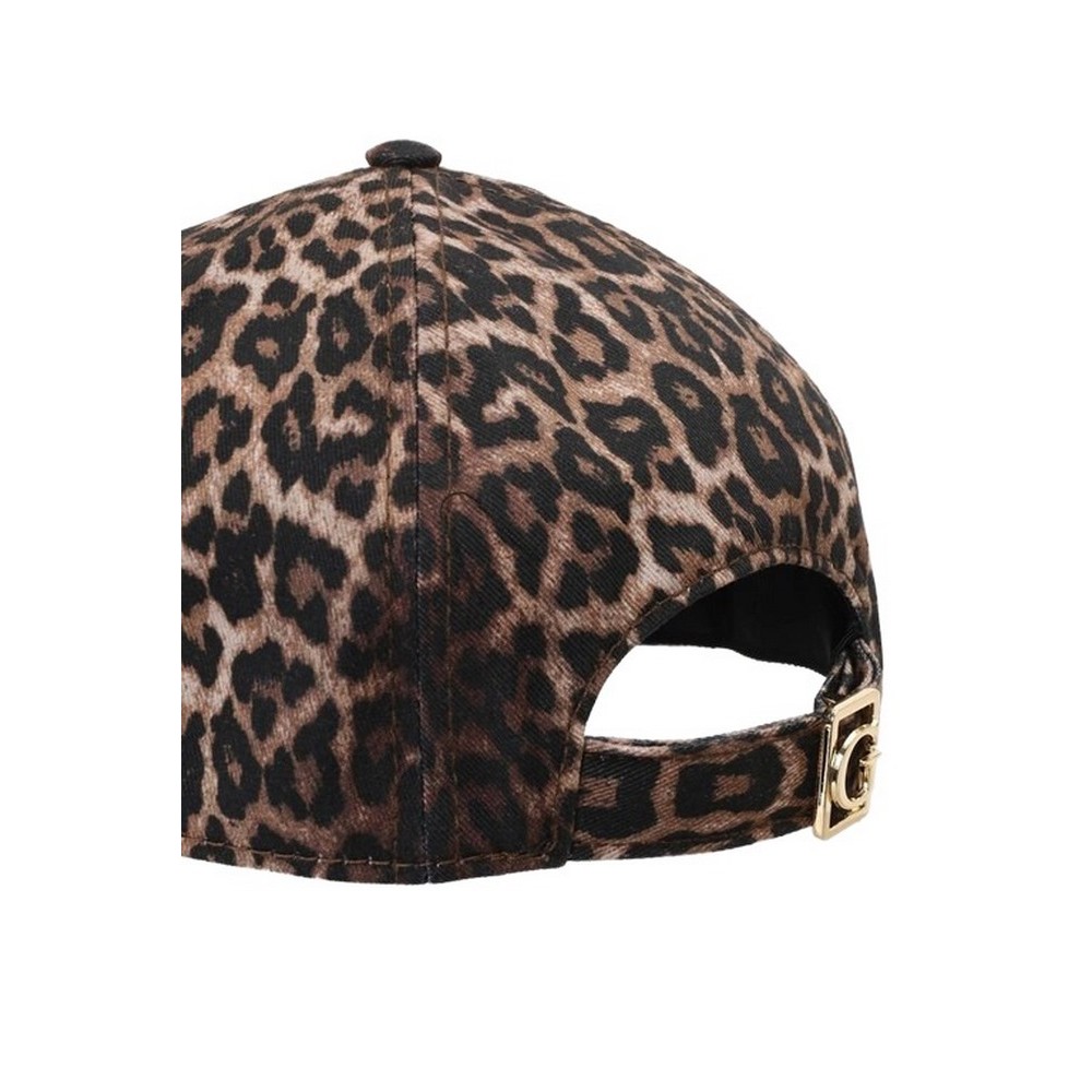 GUESS PRINTED GABARDINE BASEBALL CAP ΚΑΠΕΛΟ ΓΥΝΑΙΚΕΙΟ ANIMAL PRINT