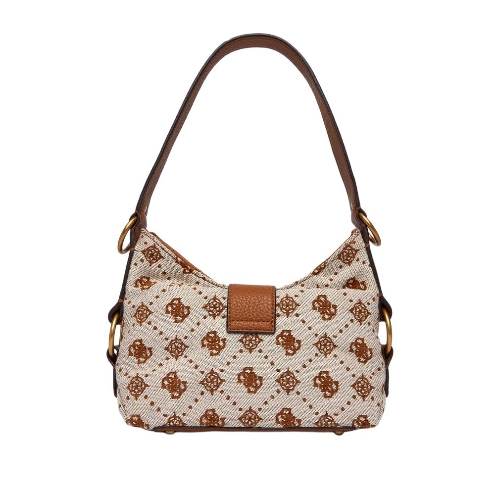 GUESS CAMDEN MINI SHOULDER BAG ΤΣΑΝΤΑ ΓΥΝΑΙΚΕΙΑ COGNAC