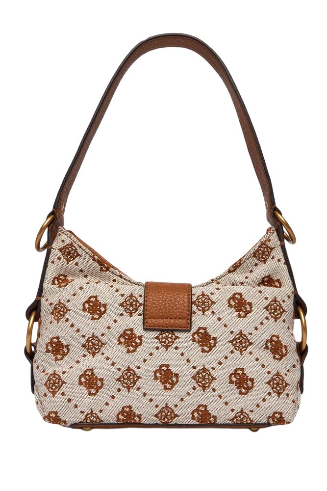 GUESS CAMDEN MINI SHOULDER BAG ΤΣΑΝΤΑ ΓΥΝΑΙΚΕΙΑ COGNAC