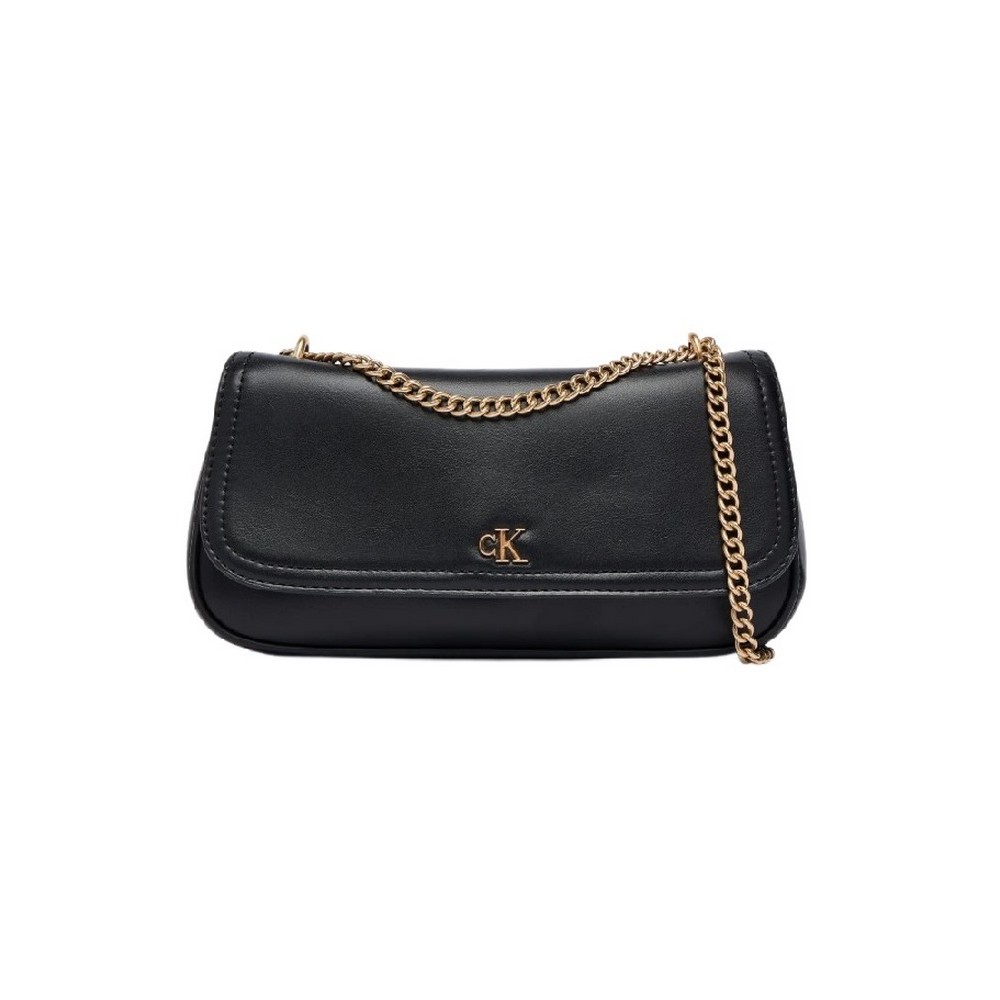 CALVIN KLEIN  CONVERTIBLE CHAIN SMALL BAG ΤΣΑΝΤΑ ΓΥΝΑΙΚΕΙΑ CK BLACK