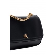 CALVIN KLEIN  CONVERTIBLE CHAIN SMALL BAG ΤΣΑΝΤΑ ΓΥΝΑΙΚΕΙΑ CK BLACK