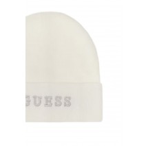 GUESS HAT ΣΚΟΥΦΟΣ ΓΥΝΑΙΚΕΙΟΣ OFFWHITE