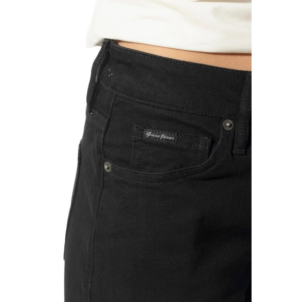 GUESS JEANS G13 LOW RISE EXTRA WIDE ΠΑΝΤΕΛΟΝΙ ΓΥΝΑΙΚΕΙΟ BLACK DENIM