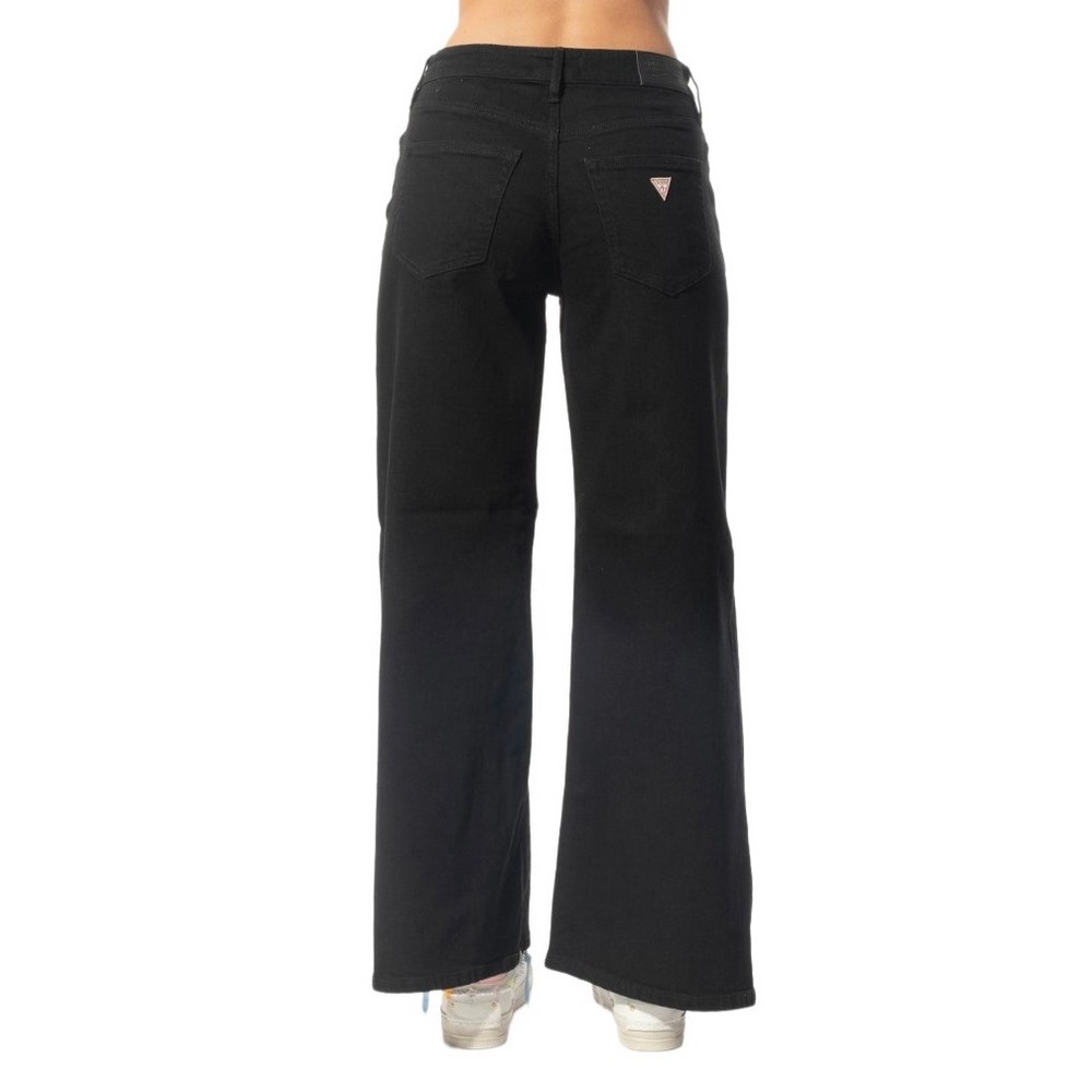 GUESS JEANS G13 LOW RISE EXTRA WIDE ΠΑΝΤΕΛΟΝΙ ΓΥΝΑΙΚΕΙΟ BLACK DENIM