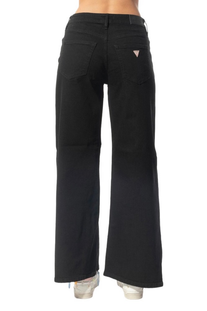 GUESS JEANS G13 LOW RISE EXTRA WIDE ΠΑΝΤΕΛΟΝΙ ΓΥΝΑΙΚΕΙΟ BLACK DENIM