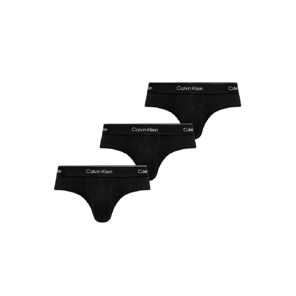 CALVIN KLEIN HIP BRIEF 3PK ΕΣΩΡΟΥΧΟ ΑΝΔΡΙΚΟ CK BLACK